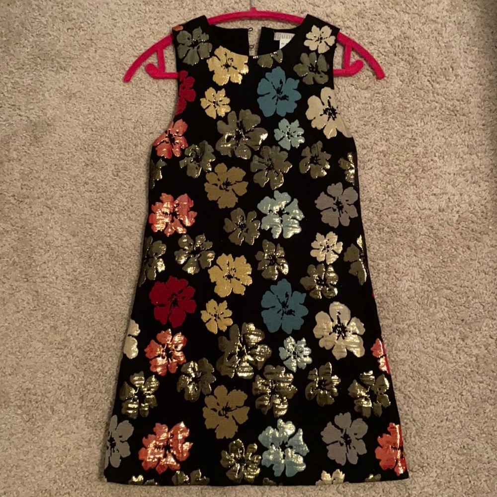 Urban Outfitters Black Floral Mini Dress